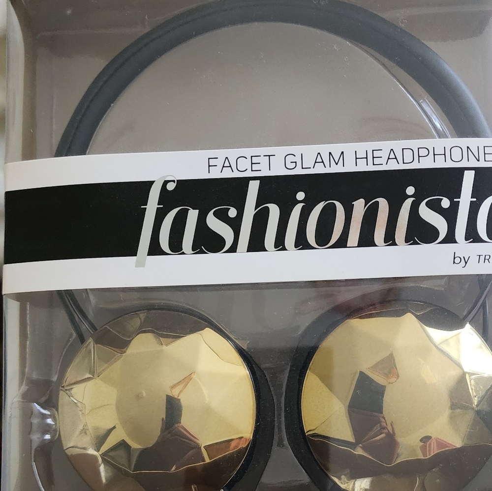 Fashionista Facet Glam Headphones